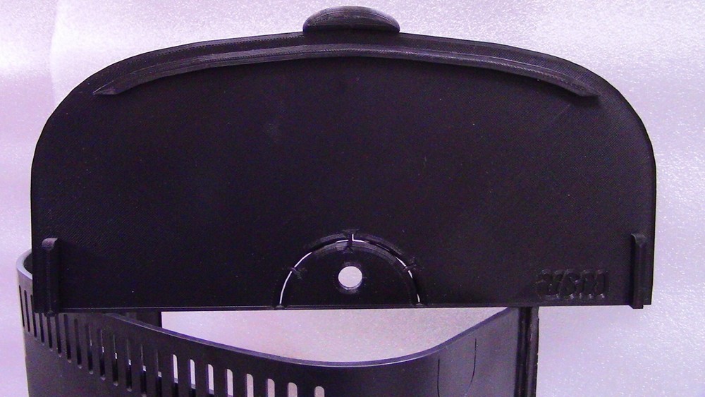Aqueon Center (Megaflow) Overflow Lid Single Pack 3D Printed Black