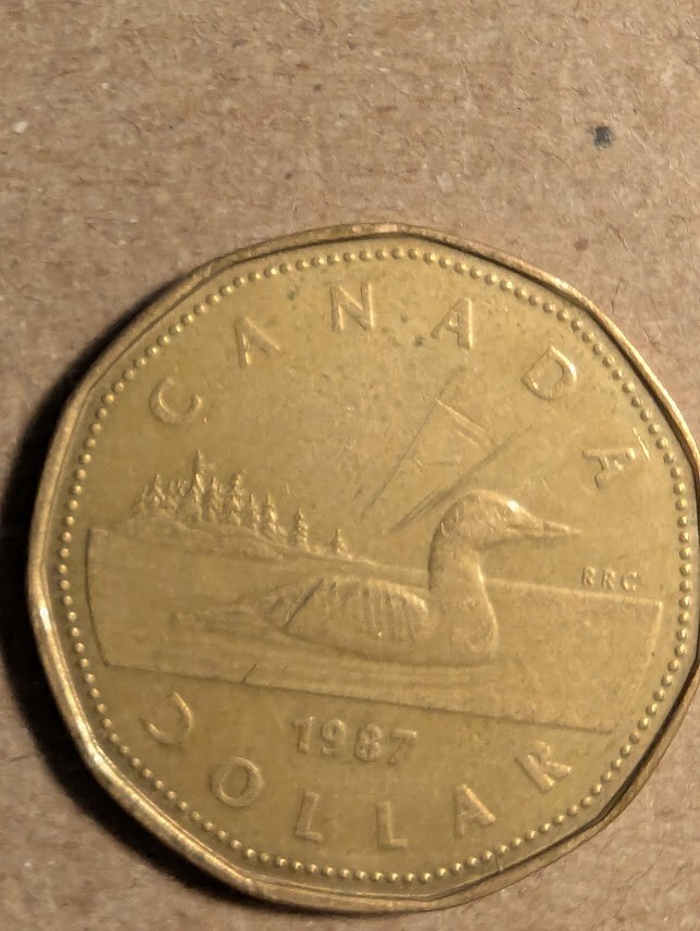 1987 Canada One Dollar