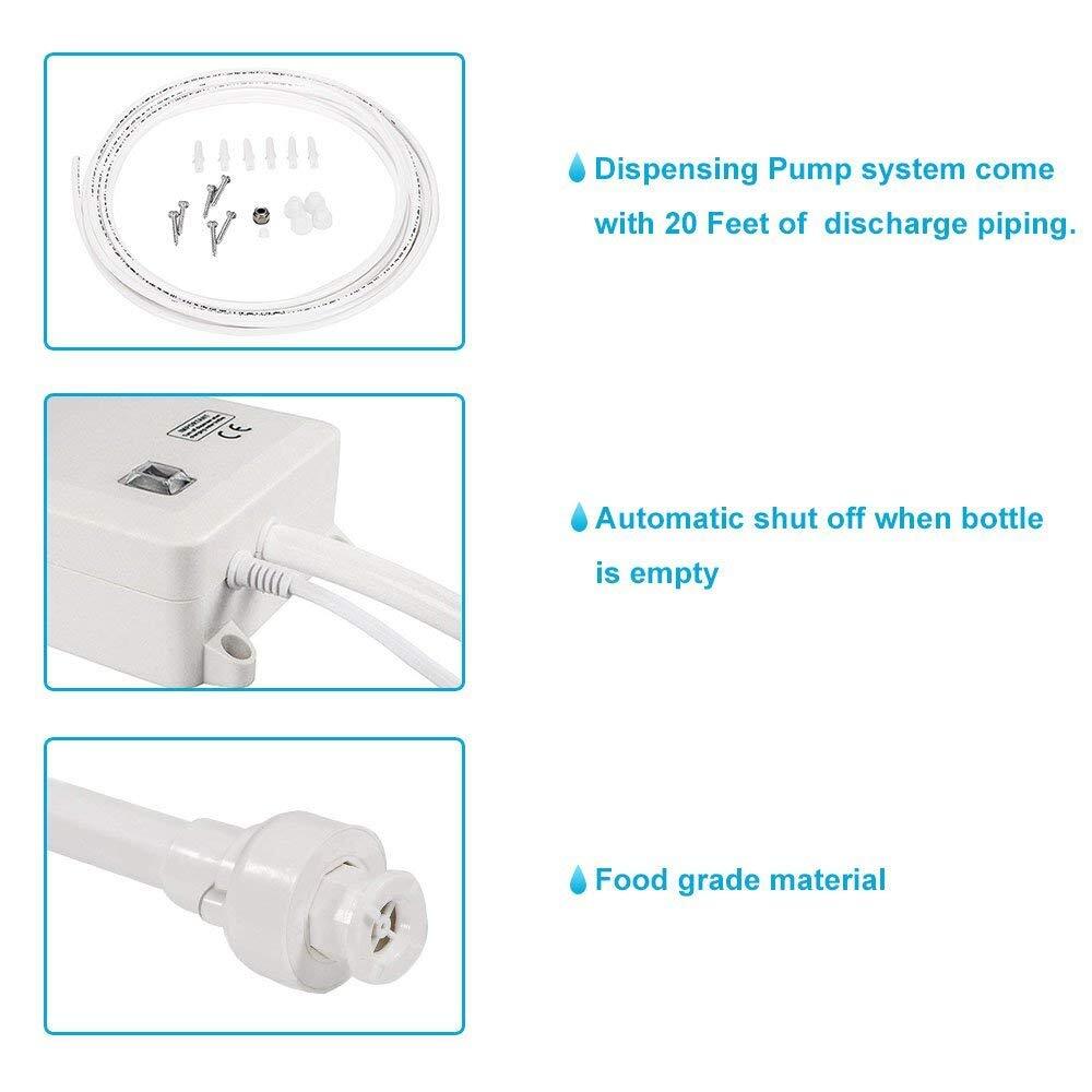 Bottled Water Dispenser Pump System 20ft 110v Ac Us Plug Water Dispensing Pump W