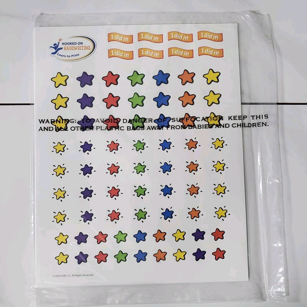Hooked On Handwriting Learn To Print Activity And Workbooks With CD-ROM