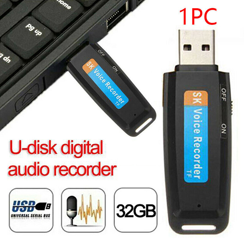 Mini USB Voice Digital Sound Audio Recorder U-Disk Flash Drive Recording Pen