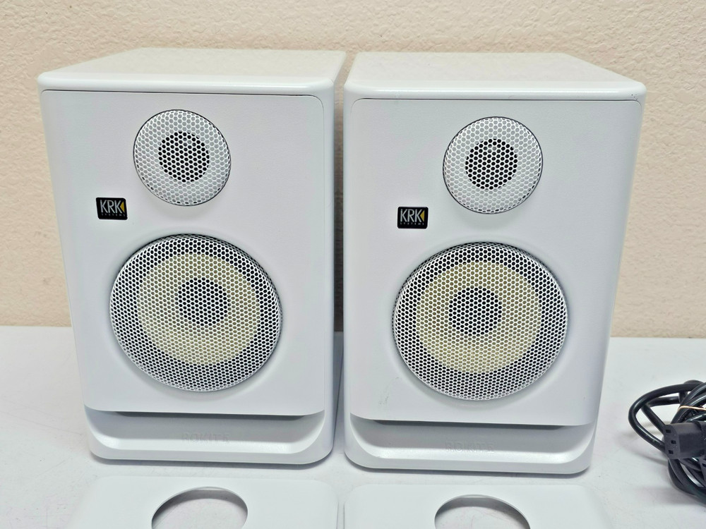 KRK ROKIT RP5 G5 Studio Monitors White