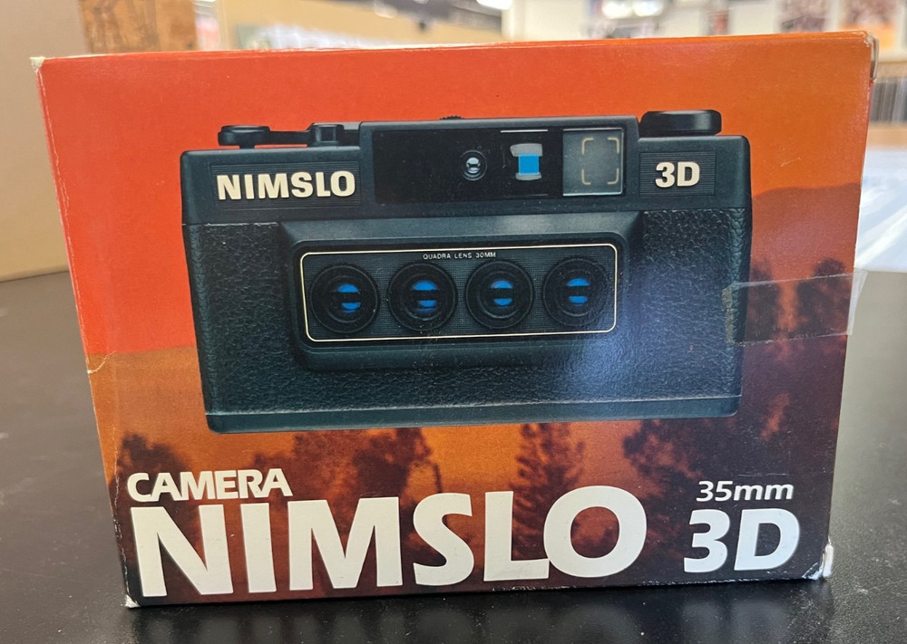 NIMSLO Camera 35 mm 3D with Box - UNTESTED