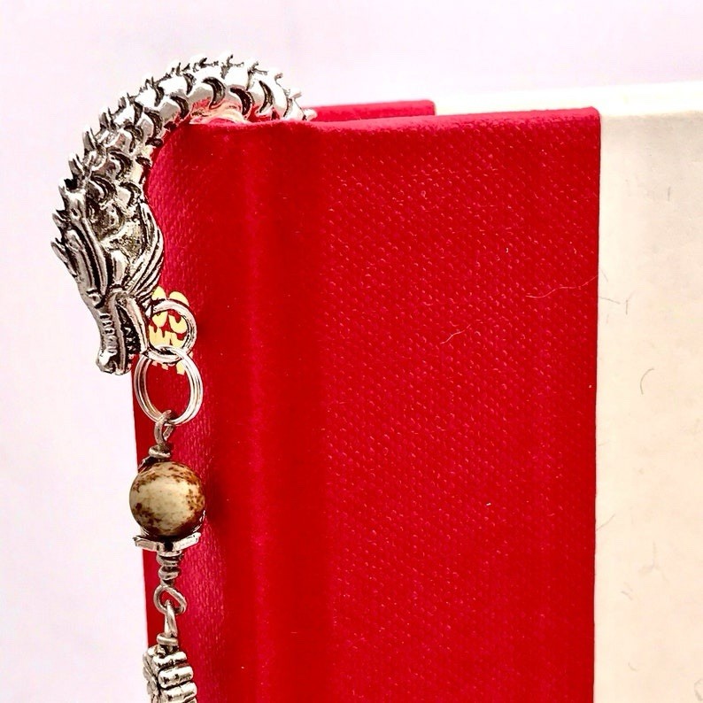 Tea Drinker Bookmark Dragon Shepherd Hook Bookmark: Cup of Tea Solves Everything