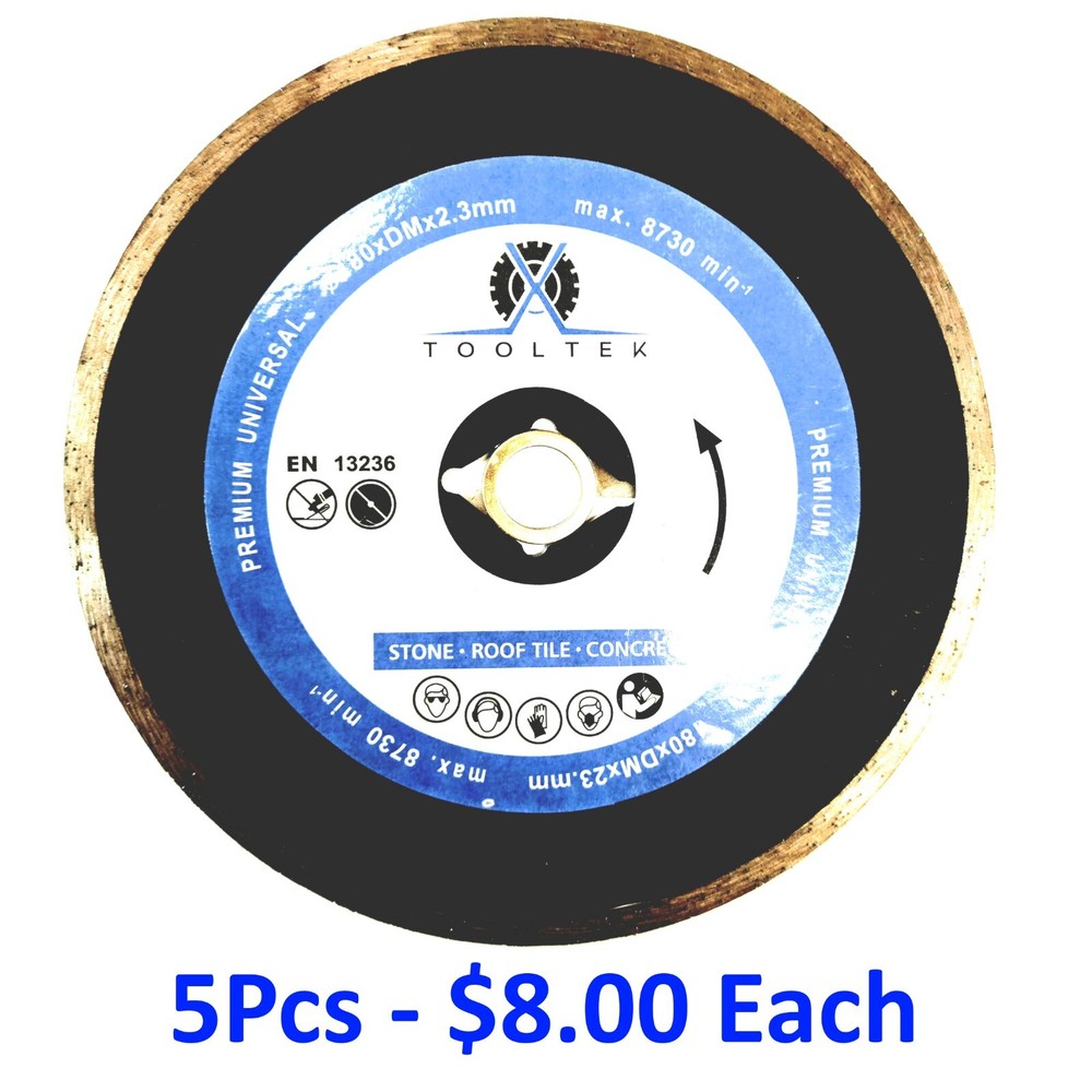 7" Tile Diamond Saw Blade [5pcs for $8.00 Each]