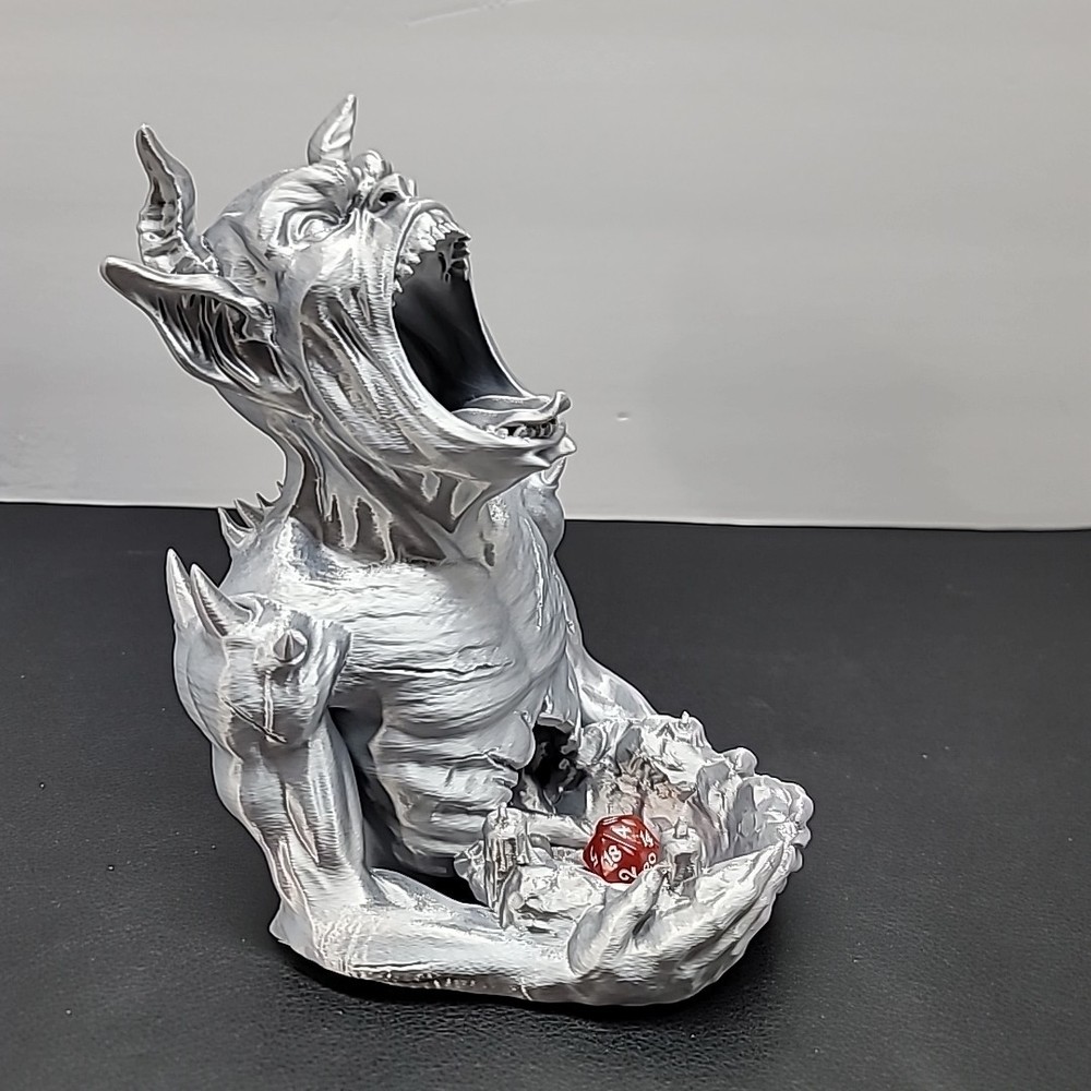 Imp's Hunger Dice Tower - D&D Pathfinder Cthulhu RPG - Gothic Devil Demon DND