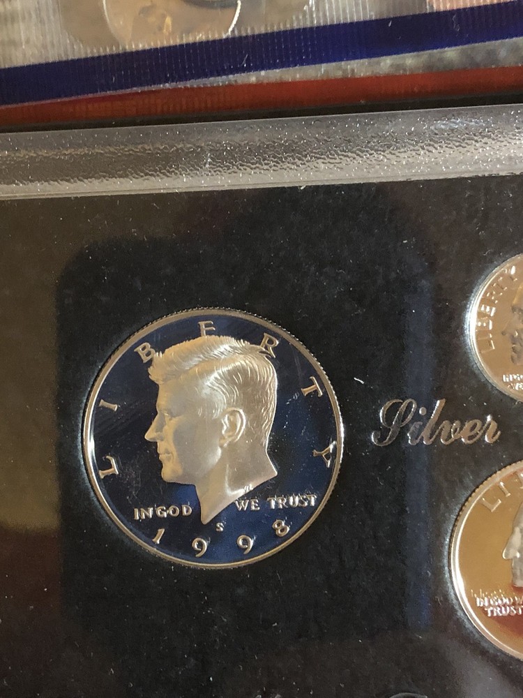 1998-s Silver Proof Set DCAM + 1998 Uncirculated P & D Set