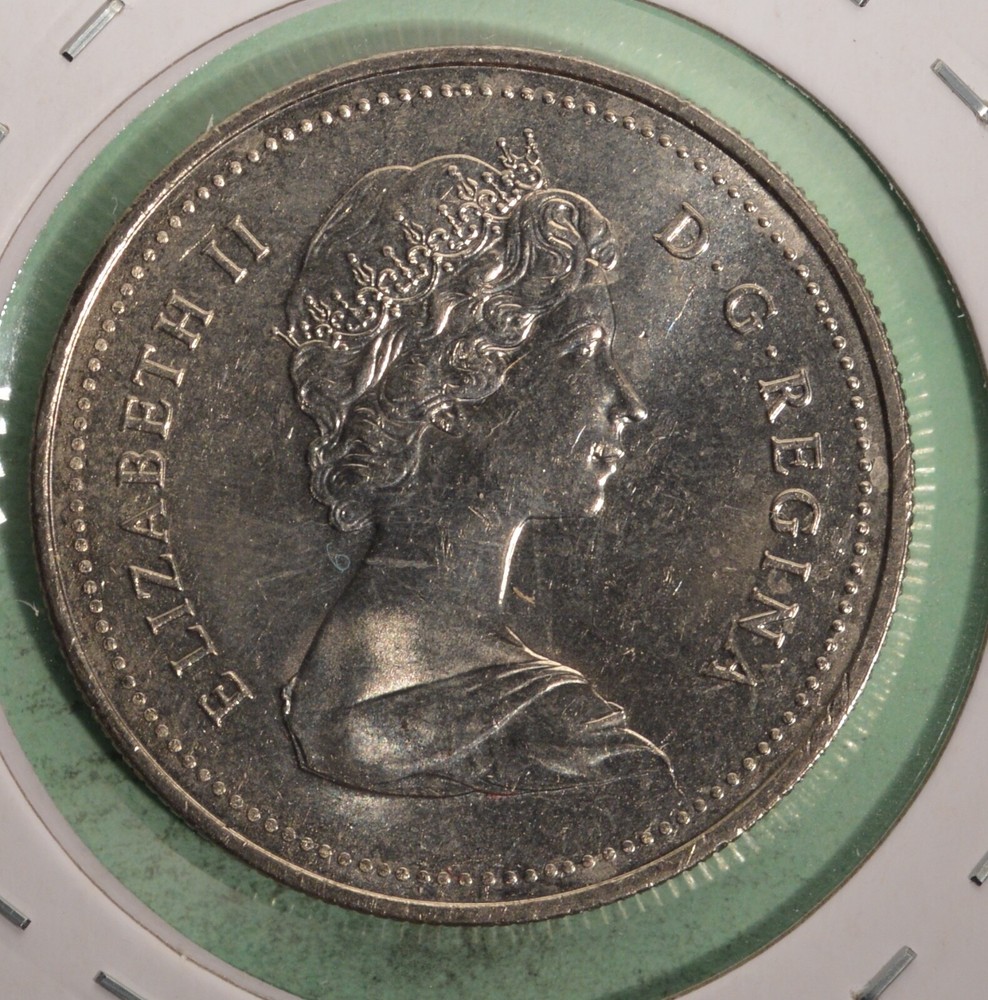 1981 Canada Nickel Dollar - BU / UNC from original roll