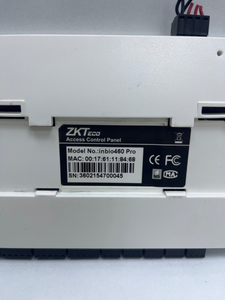 ZKTeco InBio Pro inbio460 pro Access Control panel