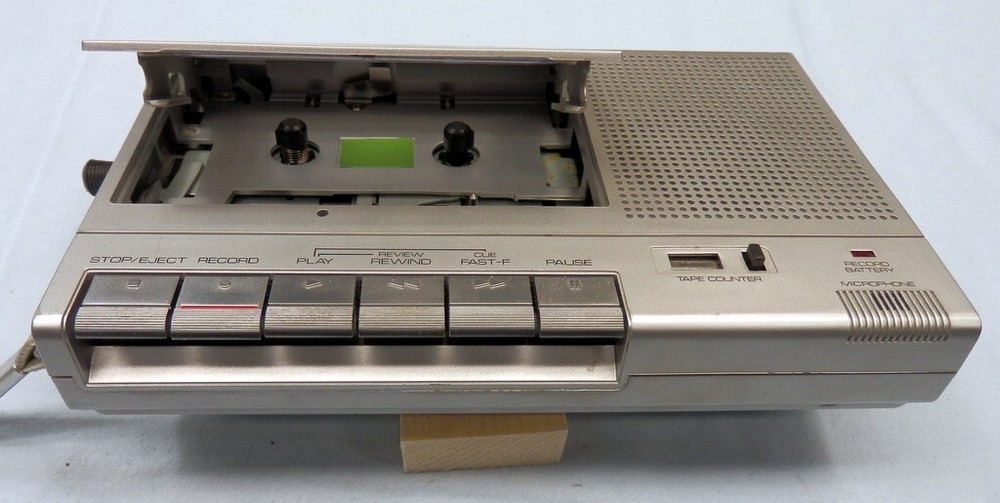 Realistic Portable Cassette Tape Recorder