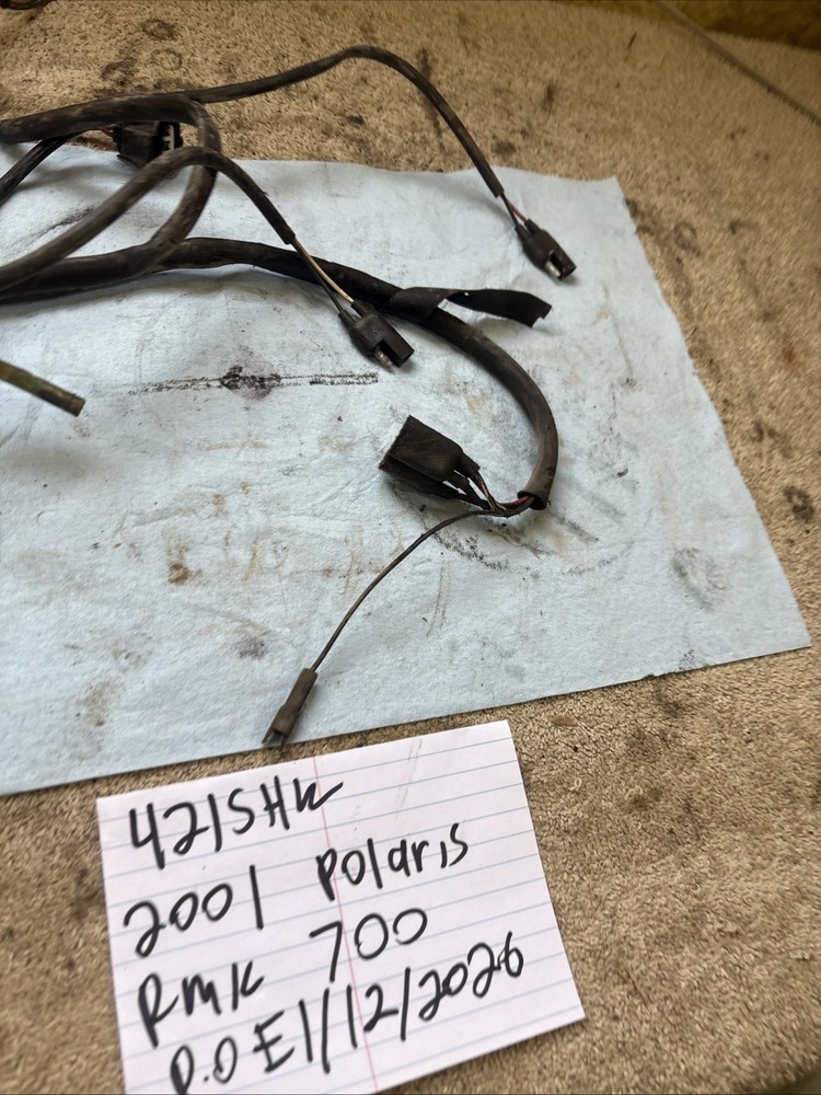 2001 Polaris Rmk 700 Secondary Wiring Harness 421