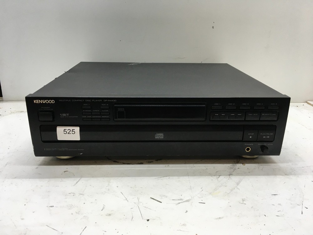 Kenwood DP-R4430 CD Changer - Tested