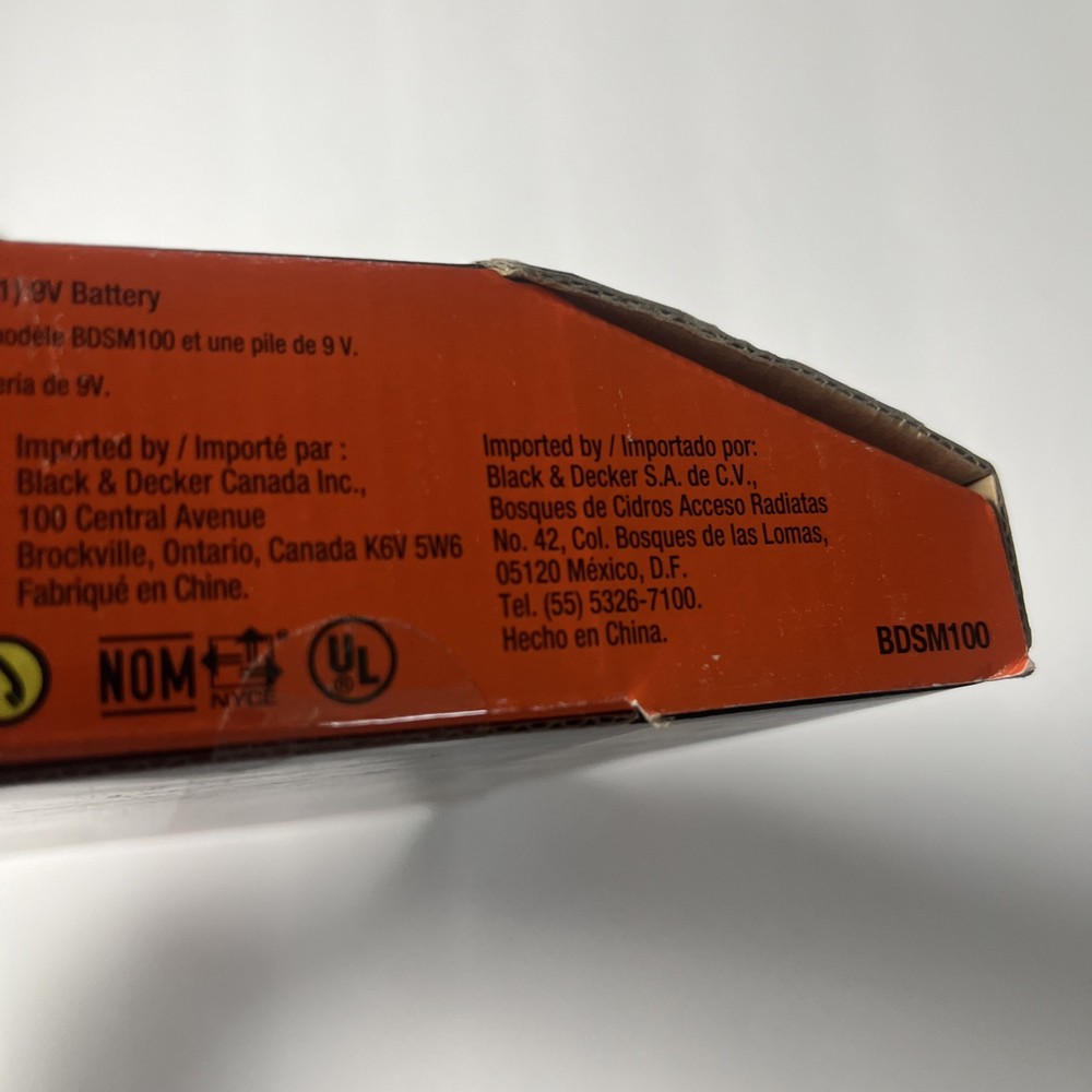 Black & Decker BDSM100 Marksman Sonic Distance Measurer