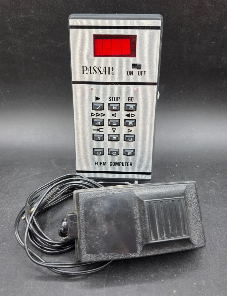 PASSAP Form Computer Power Supply Tested E6000 DM80 Duomatic Knitting Machine