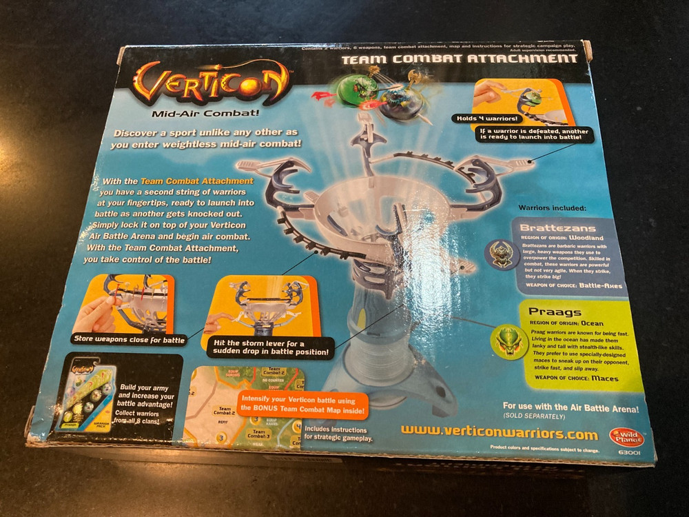 New in Unopened Box Verticon Team Combat Attachment