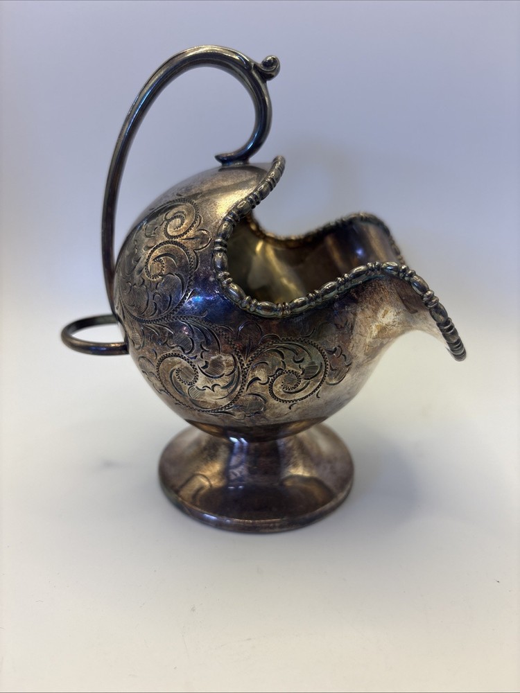Vintage Silver-Plated Sugar Scuttle Made in Sheffield, England