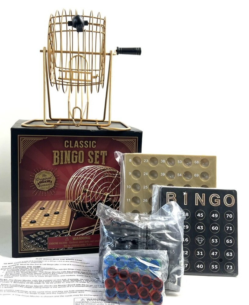 The Original Fun Workshop Happy Hour Classic Bingo Set!