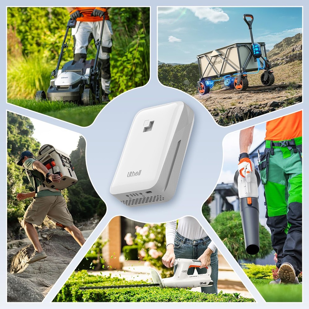 20V Cordless Drill Driver, Electric Power Drill with 2 Variable Speed Setting...