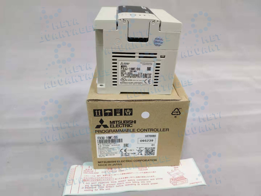 NEW Mitsubishi FX3U-16MT-DS Programmable Controller FX3U-16MT/DS 1PCS