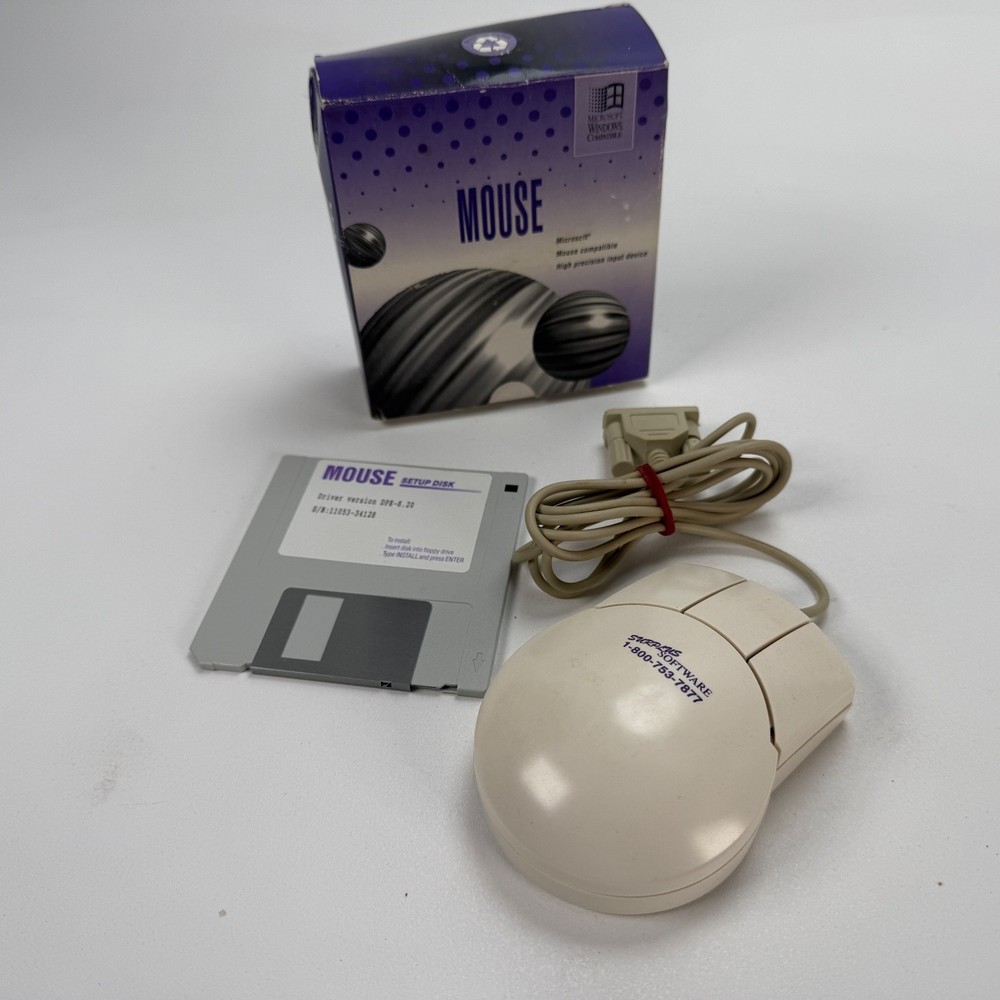 Surplus Software Microsoft Mouse High Precision Input Device PK-MS-S30