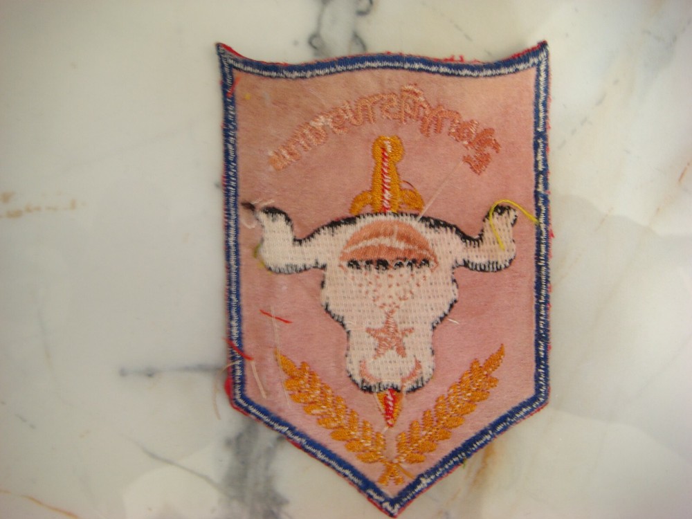 CAMBODIAN AIR FORCE " BUFFALO HEAD " VIETNAM WAR PATCH