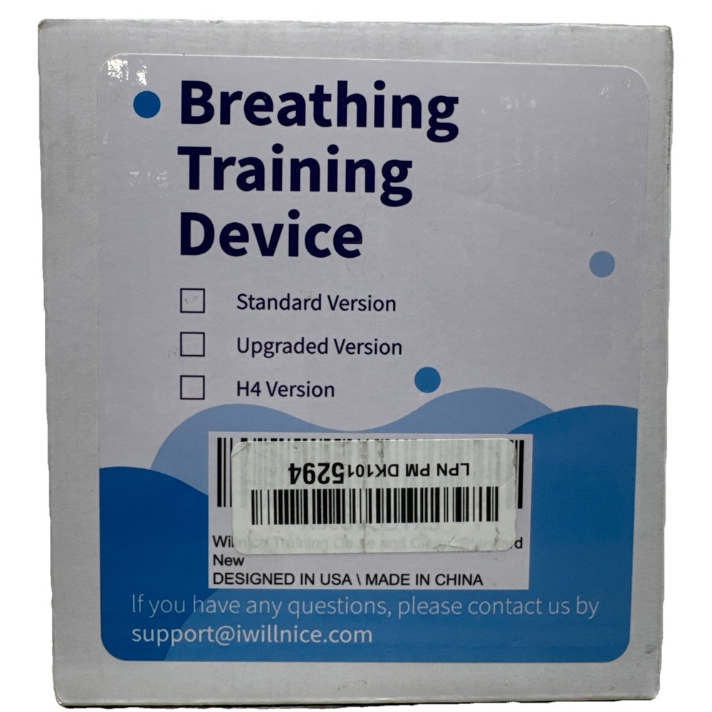 Breathing Training Device Inhaling Only iwillnice [152]