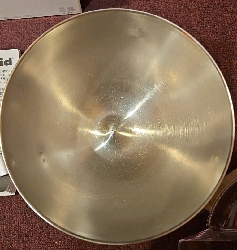 KitchenAid Mixing Bowl, Whisk, New Pouring Shield.
