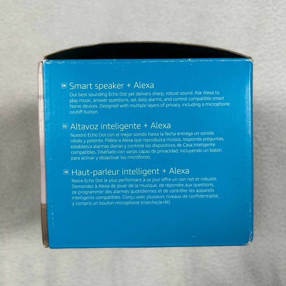 Amazon Echo Dot 5th Gen Smart Speaker Charcoal Black Alexa Voice Control Tested