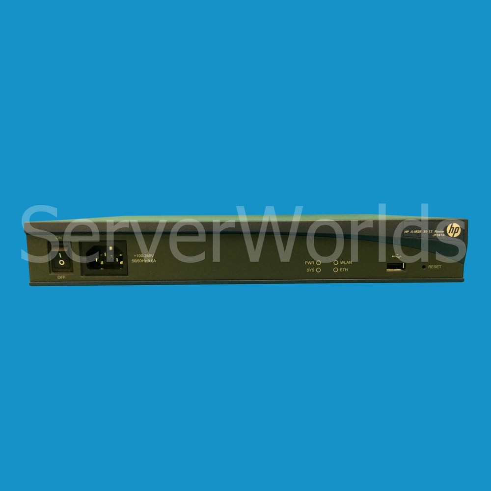 HP JF241A ***NEW*** MSR20-12 Multi Service Router