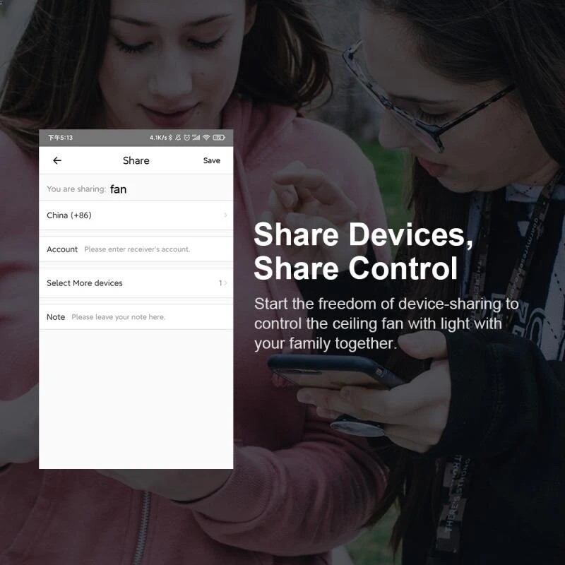 SONOFF Smart Fan Switch Adjust Fan Light Controller APP Voice RF Remote Control