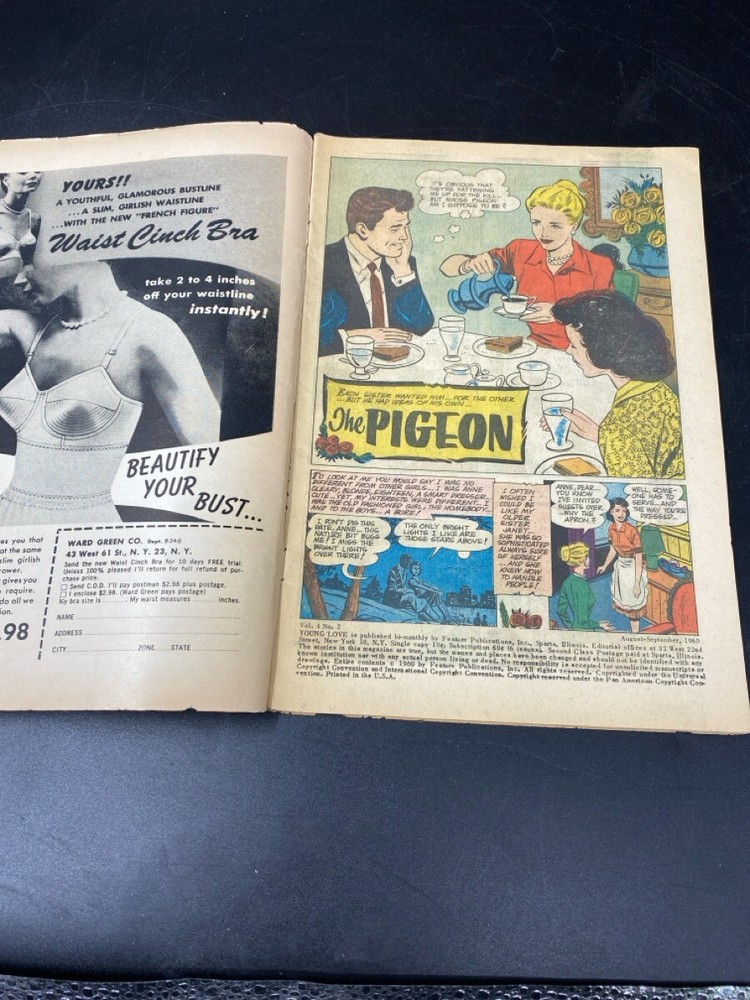 YOUNG LOVE ROMANCE COMIC (MI1065888)