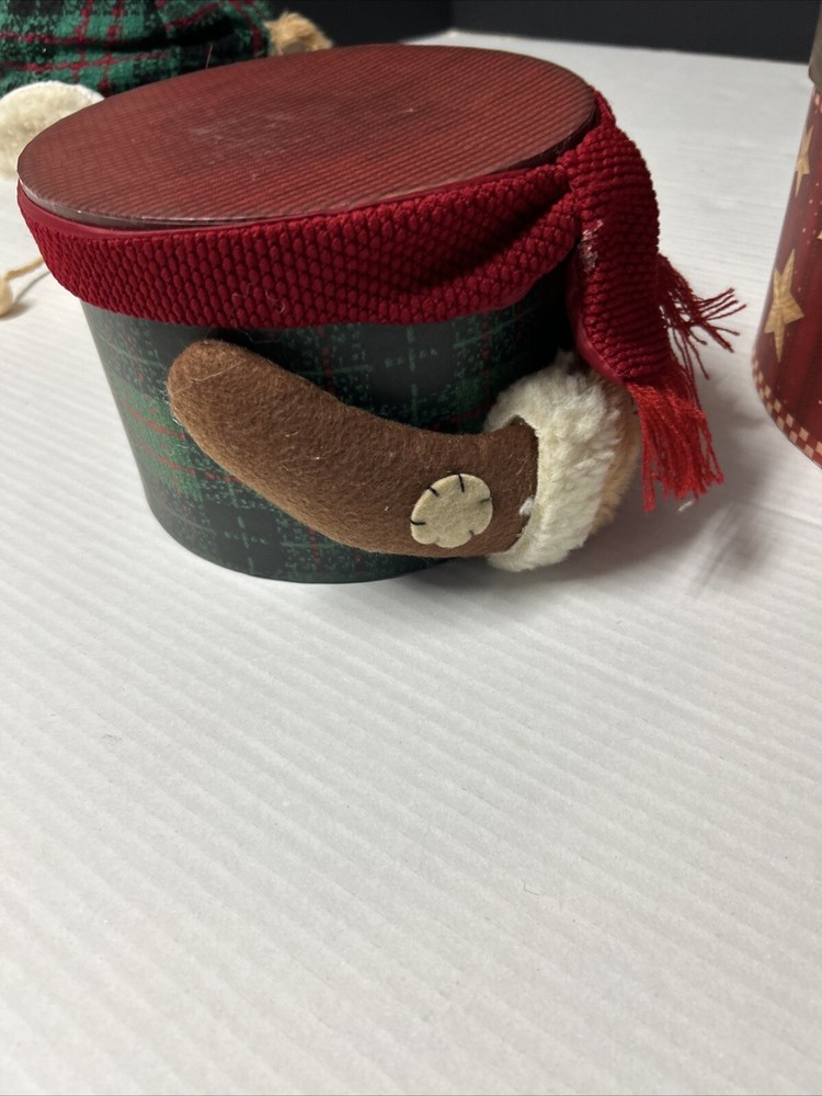 Three tier bear Holiday boxes containers