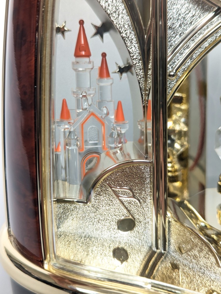 Silent Table Clock Swivel Pendulum Desktop Clock