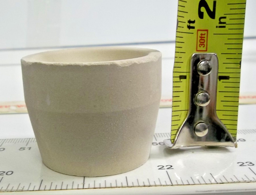 LMINE MgO Cupels Magnesia No. 8A(1-3/4"), Each