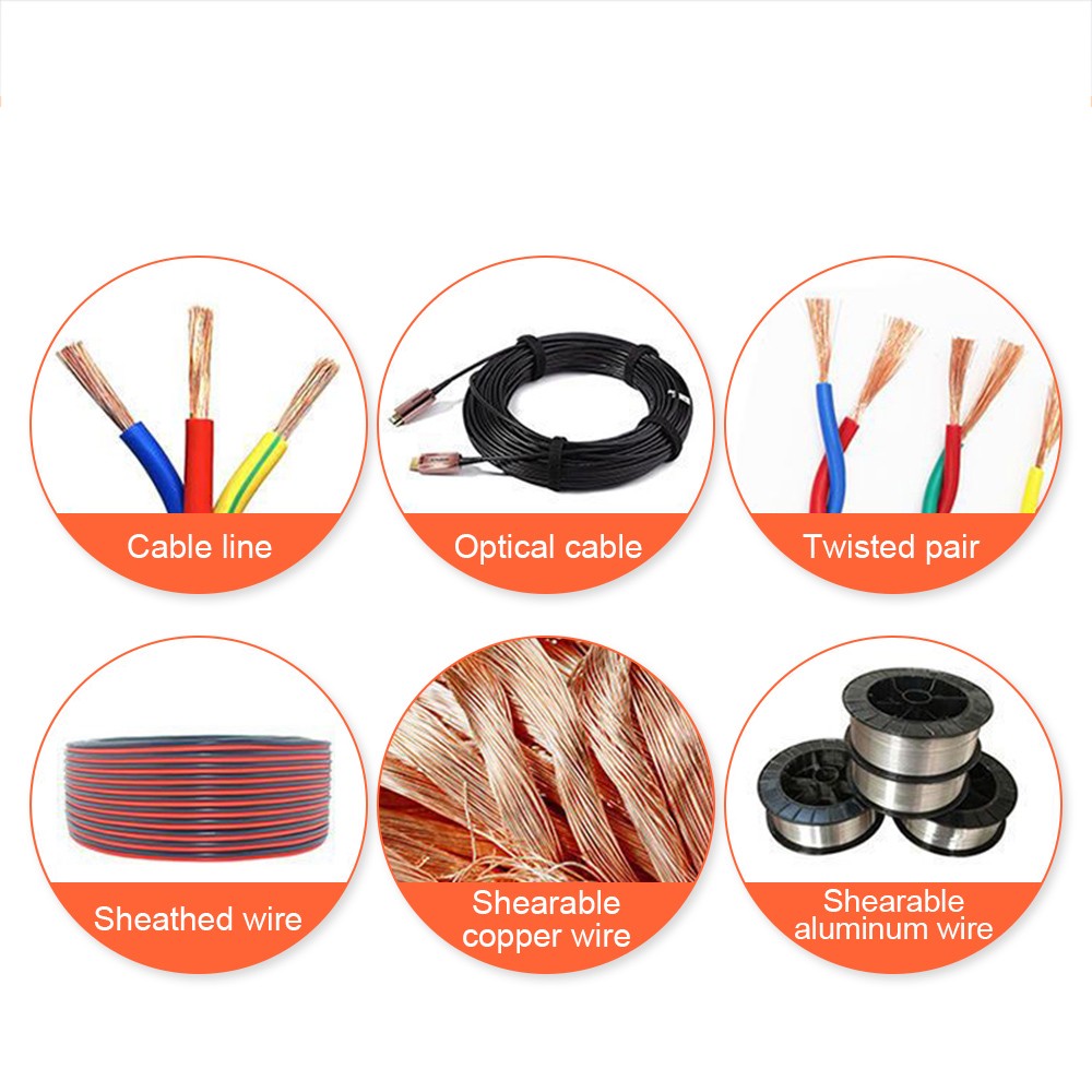 6 In 1 Multi-functional Wire Strippers Wire Pliers Cutters Cable Stripper Cable