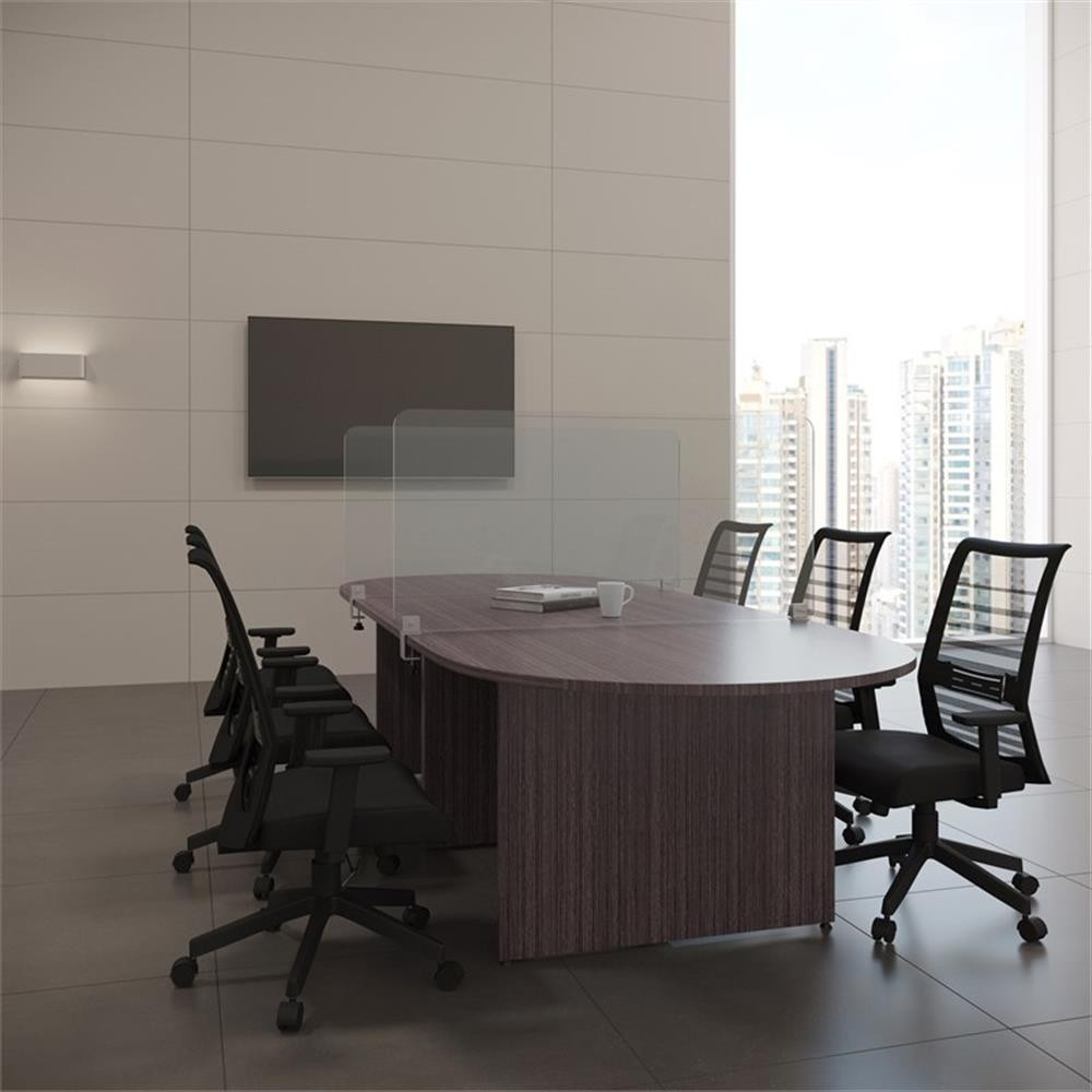 Boss Office Protective Plexiglass Panel 42" W x 24" H X 6MM Thick