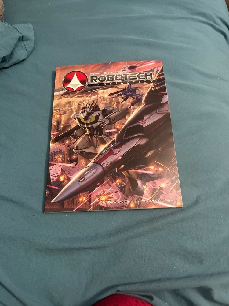 Robotech RPG Tactics Rulebook First Printing 2014