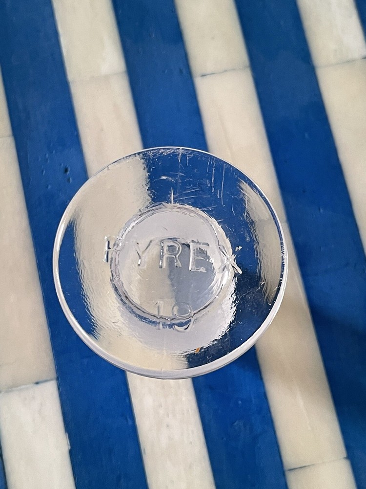 Pyrex Vintage Glass Stopper #19 Ground