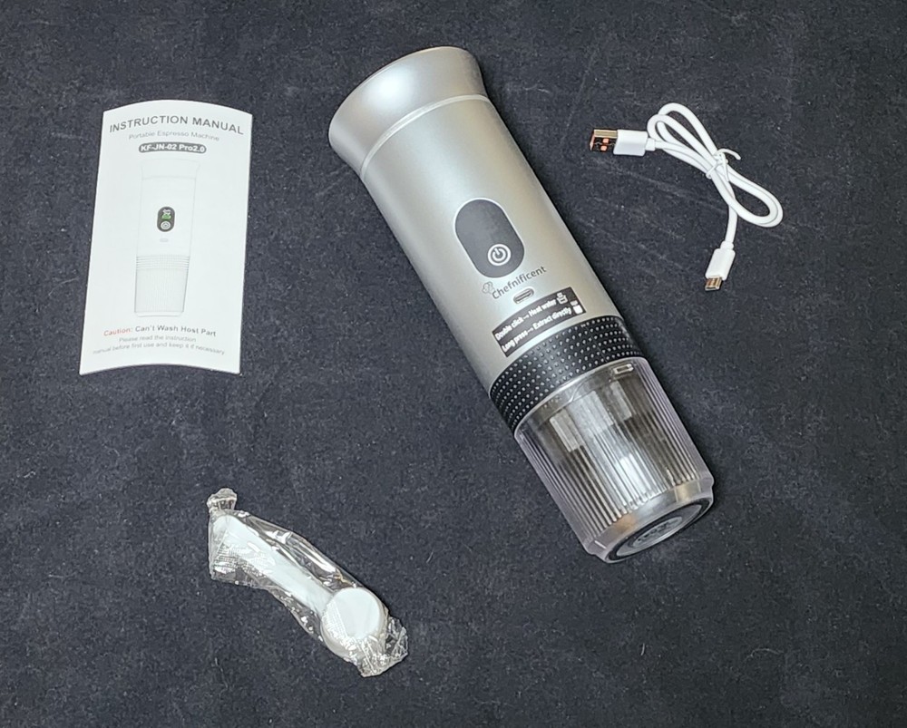 Automatic Espresso Maker Dual Hot & Cold Brew Compact Portable Coffee Machine