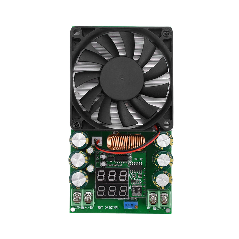 600W High Power Adjustable Buck Module DC 25-120V to DC 1.2-75V Step Down Module