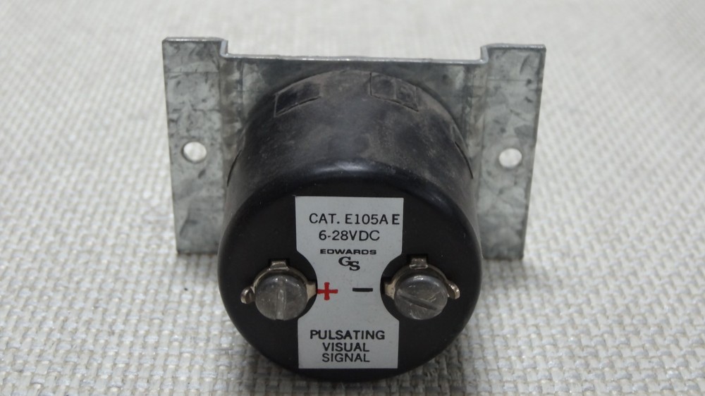 Edwards E105A Pulsating Visual Signal 6-28 VDC