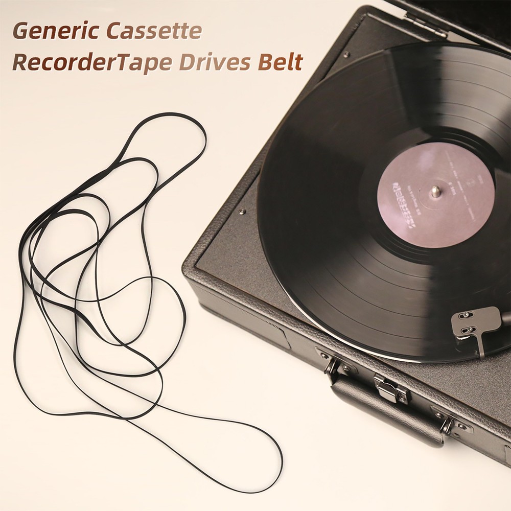 10 Pieces Turntable Belt Different Specifications Machine Recorder Rubber Belt