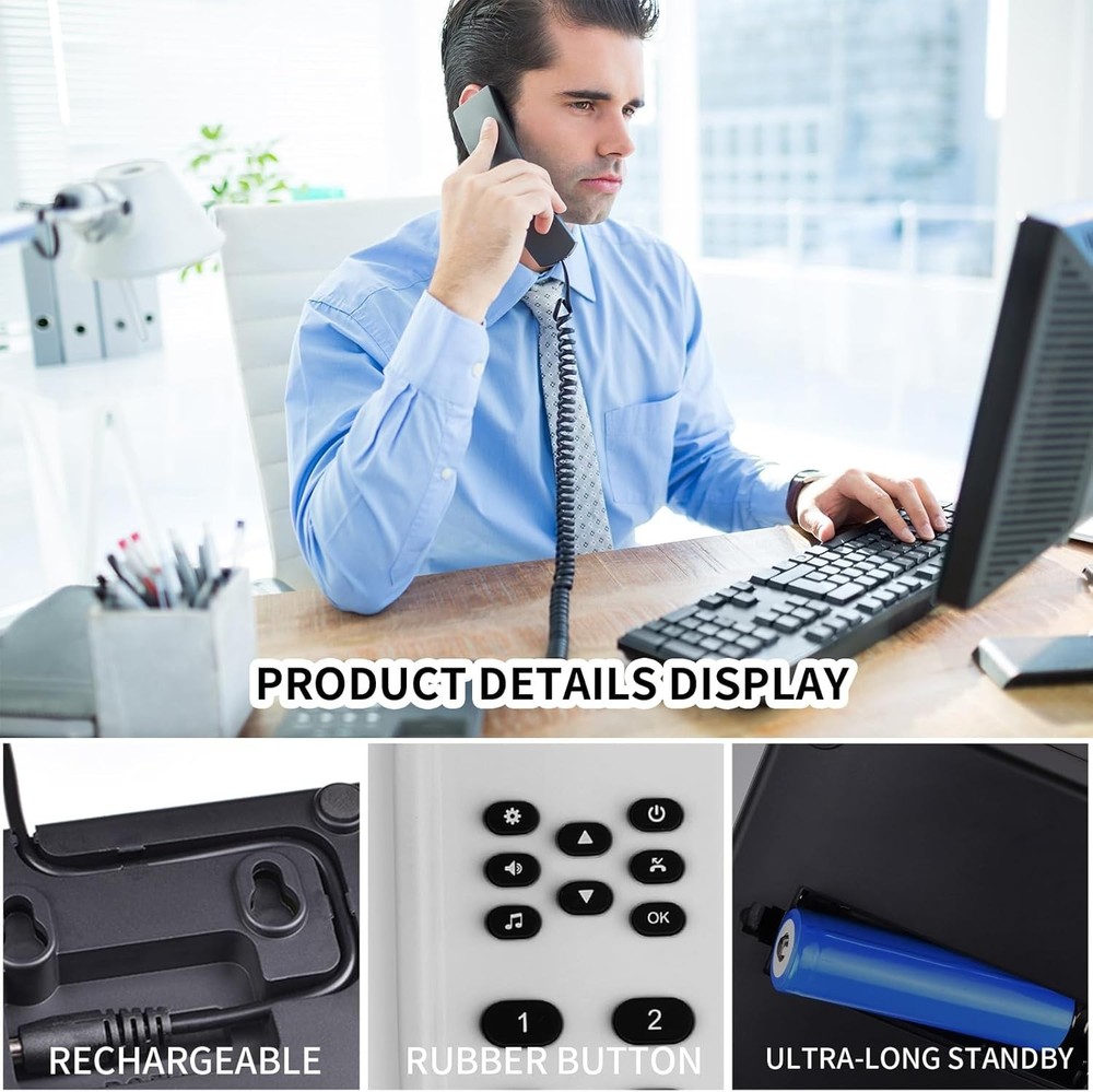 Wireless Intercom System for Home and Business 2 Pack Long Range 3280ft