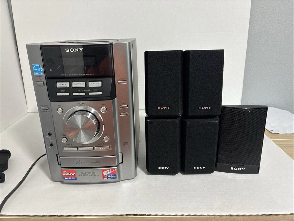 Sony MHC Mini Hi-Fi Component Stereo