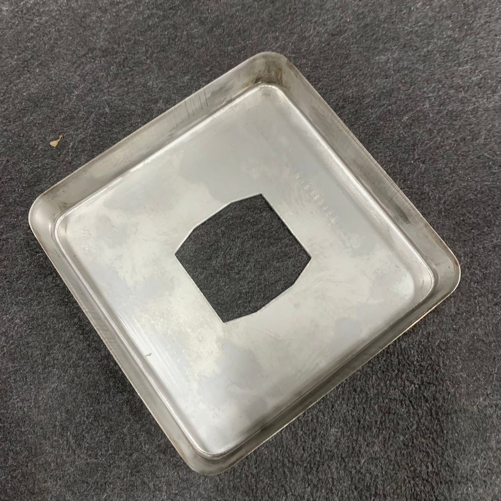 CRL Beveled Surface Mount Frameless Windscreen Clamp In Brushed Stainless