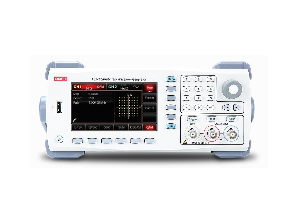 UNI-T UTG2062B - Function / Arbitrary Waveform Generator (2 Channels / 60 MHz)