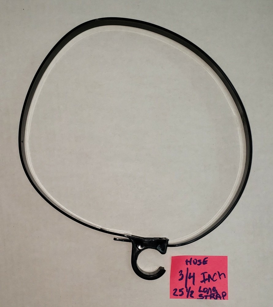 fire extinguisher  hose strap with clip 25½  LONG