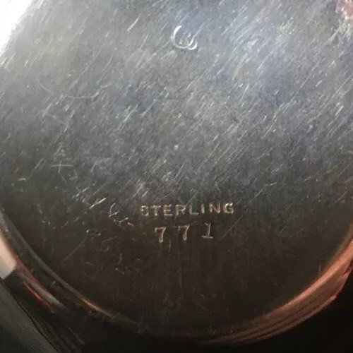 Sterling Silver Tea Caddy Modern Octagonal Form American
