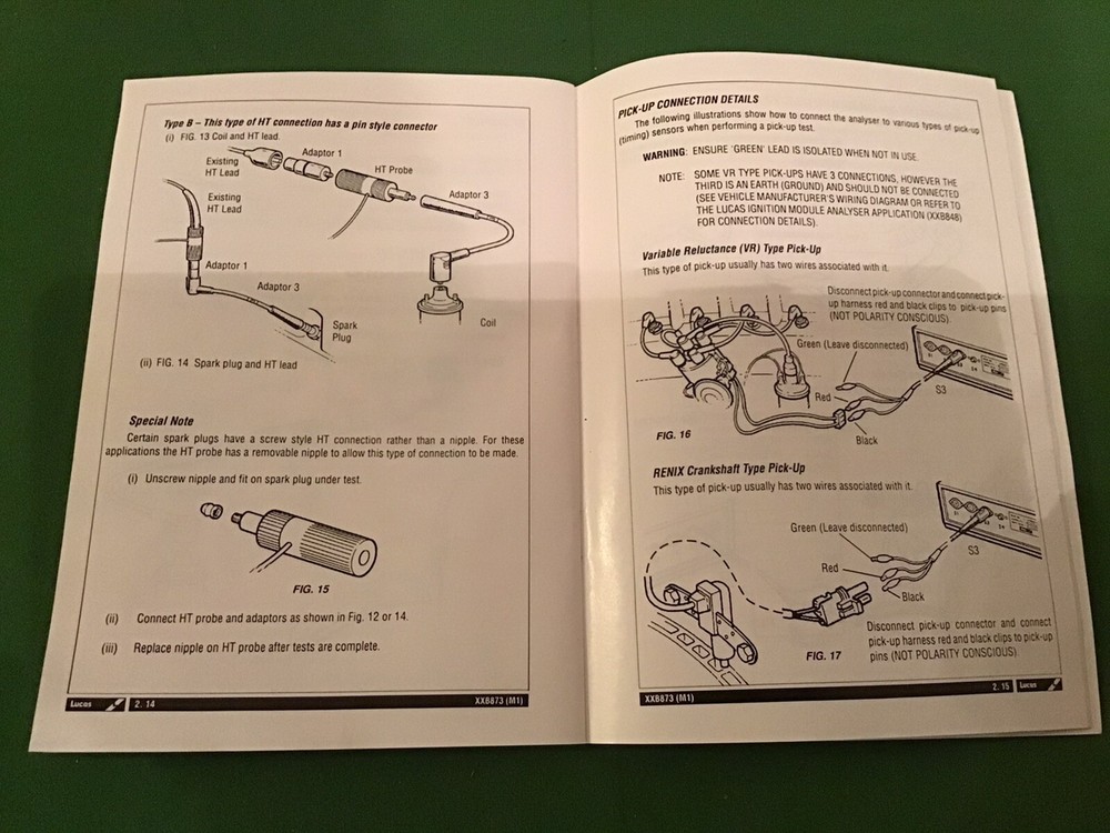 CLASSIC CAR IGNITION ANALYSER LUCAS