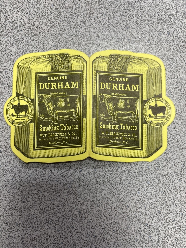 Bull Durham point of purchase sewing needles